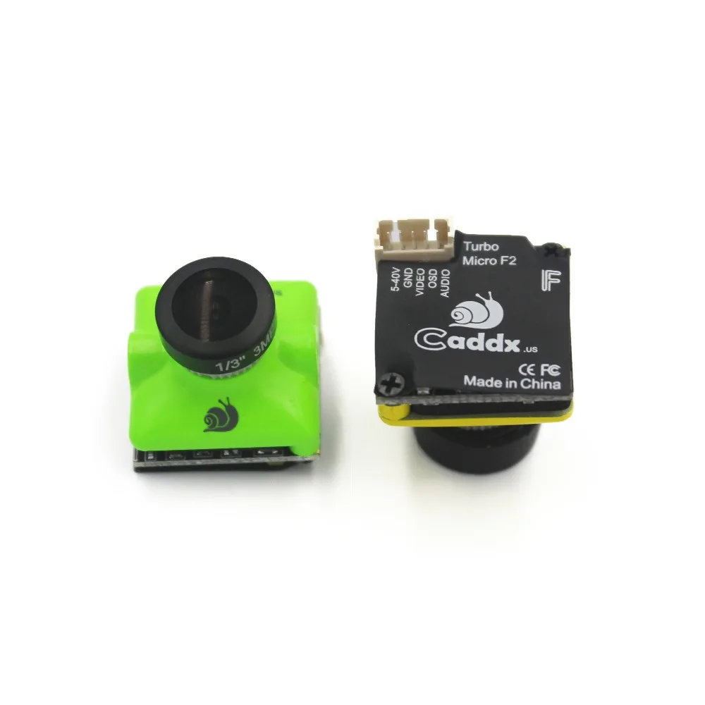Модернизированная камера CADDX Turbo Micro F2 1/3 &quotCMOS 2 1 мм 1200TVL FPV 16:9/4:3 NTSC/PAL с микрофоном и