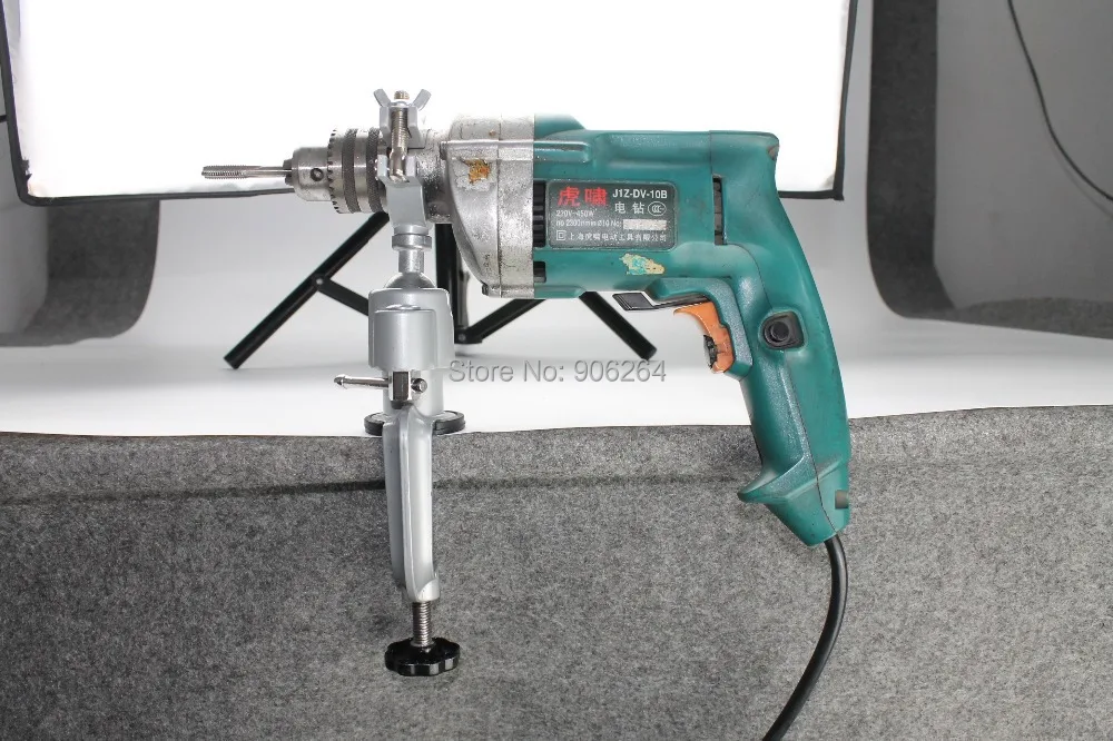 Универсальный держатель для насадок с зажимом миниатюрная стойка электродрели