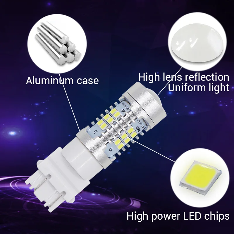 Пара светодиодсветодиодный ламп Edis светильник 25 3157 3057 21SMD поворотный сигнал