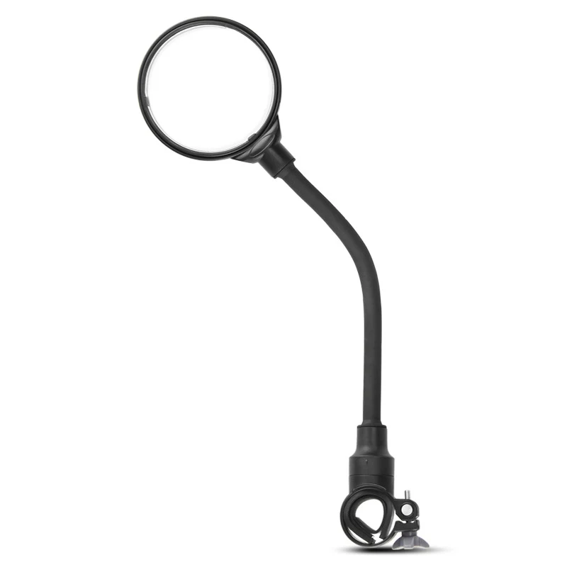 Запасные части для бокового зеркала, гибкий круглый велосипедный регулируемый шланг заднего вида для велосипеда, регулируемое зеркало заднего вида влево/вправо