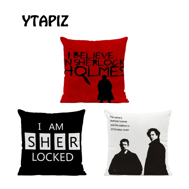 Модное красное платье Шерлок Холмс с надписью I believe In She 221B бархатной