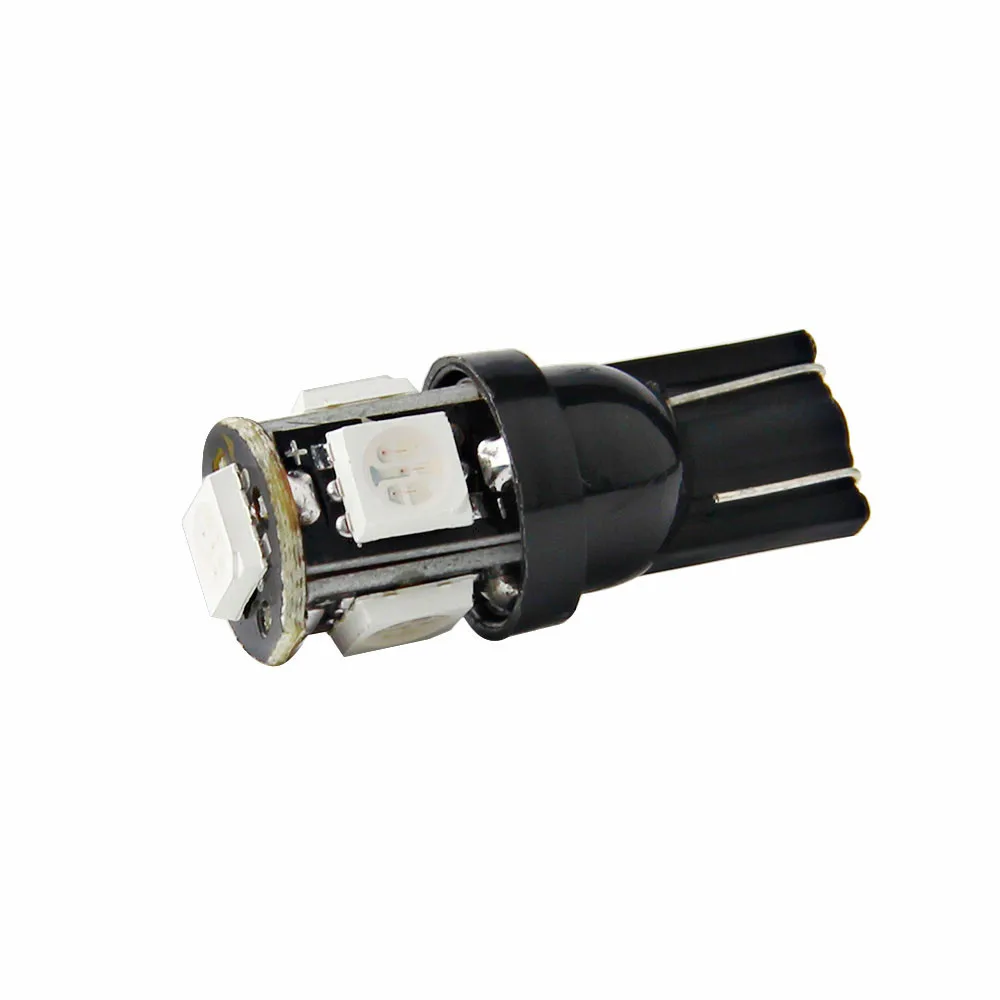 1 шт. 9 мм 5 SMD 12 В мощность 2 Вт 0 вафель сторона 3 чип 5050 Высокая яркость