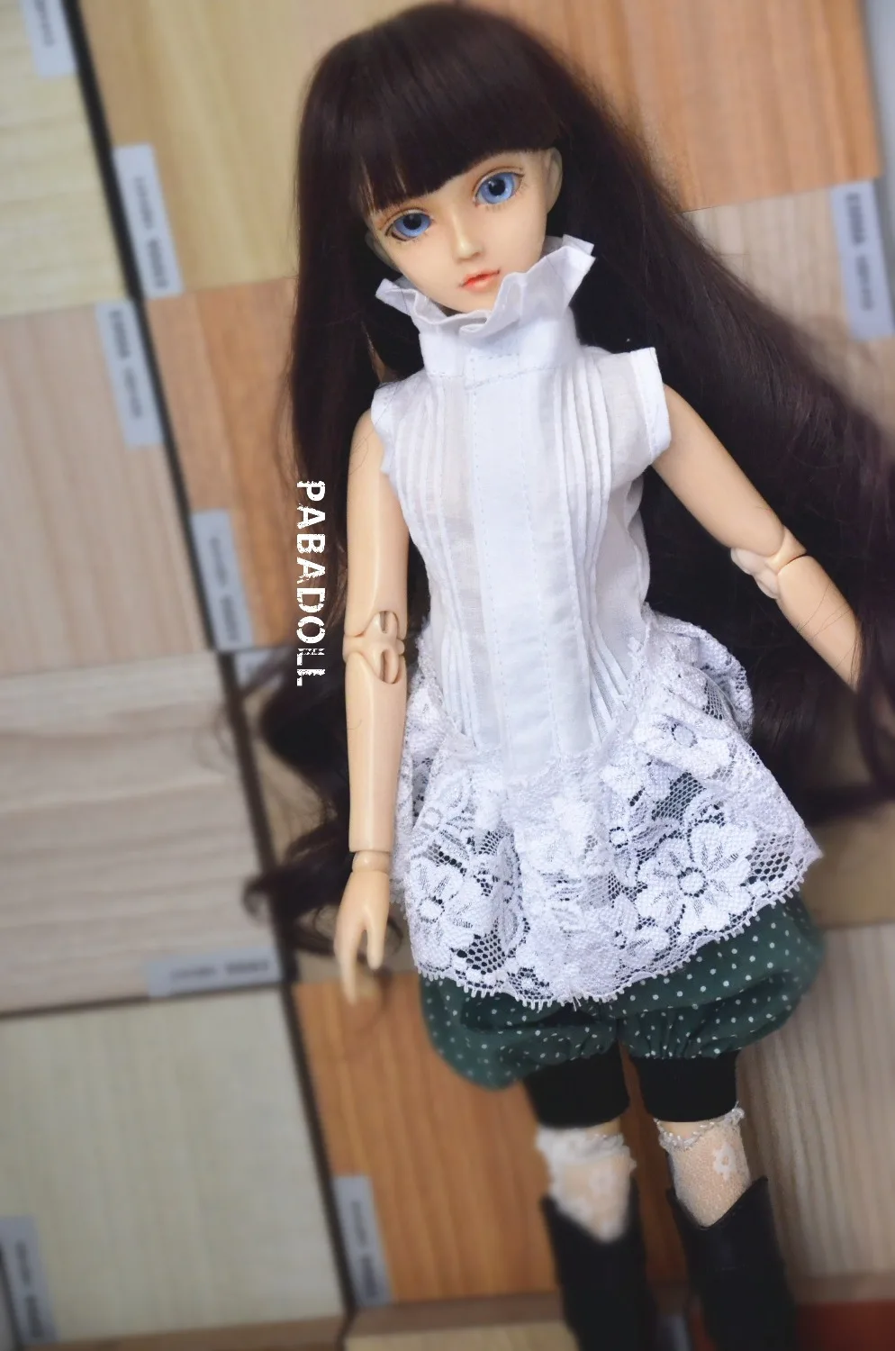 Винтажный BJD кукольные джинсы костюм (4 шт.) для 1/4 MSD 1/3 SD10 SD13 кукольная одежда