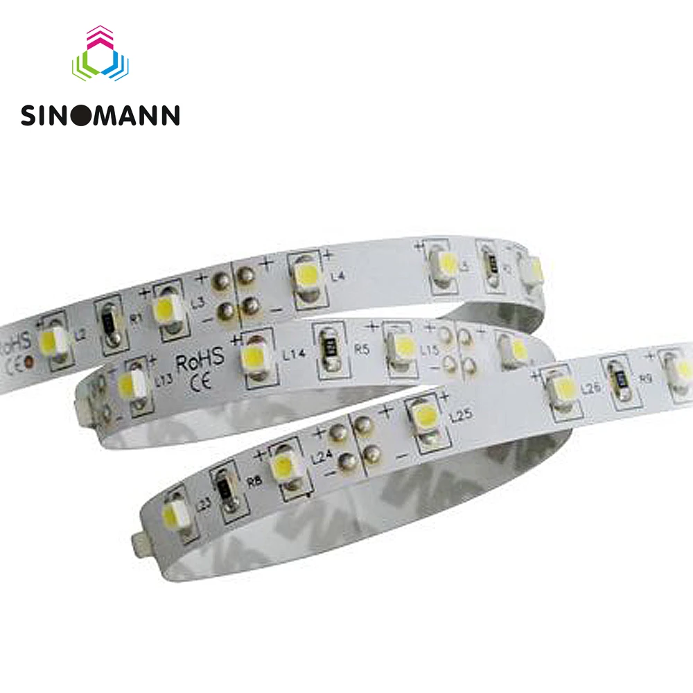 Оптовая продажа 5 м 3528 Светодиодные полосы света 60 светодиодные одного цвета rgb led