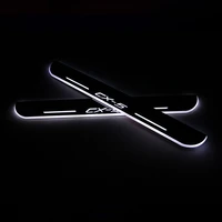sncn led car scuff plate trim pedal door sill pathway moving welcome light for mazda cx 5 cx5 2017 2018 accessories acrylic