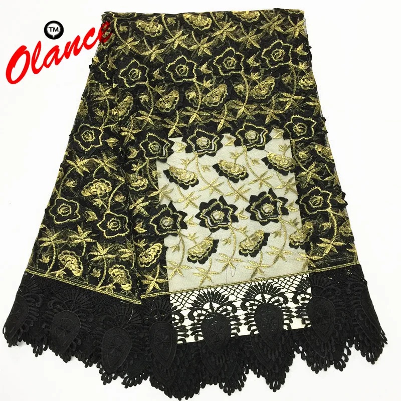 New Arrival Embroidered Graceful Flowers with Double Colors Threads for Dress PF118 Free Shipping Cheap Price Tulle Lace Fabric | Дом и сад