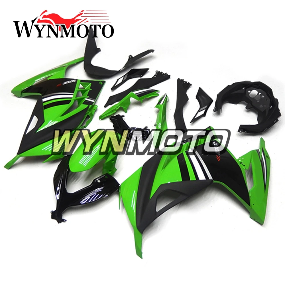 

Full Fairings For Kawasaki EX300R 2013-2015 Ninja 300 13 14 15 Year ABS Injection Plastics Motorcycle Body Kits Green Black New