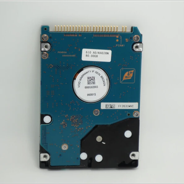 100% Original New 2.5&quot 2.5inch PATA 5400RPM IDE HDD 80GB Internal Hard Disk Drive For Laptop Notebook |