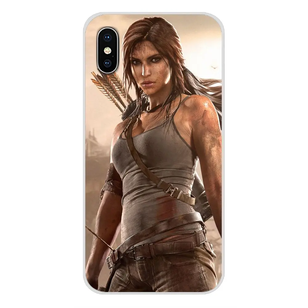 Tomb Raider Lara Croft игровой прозрачный мягкий чехол сумка для Samsung Galaxy J1 J2 J3 J4 J5 J6 J7 J8 Plus 2018