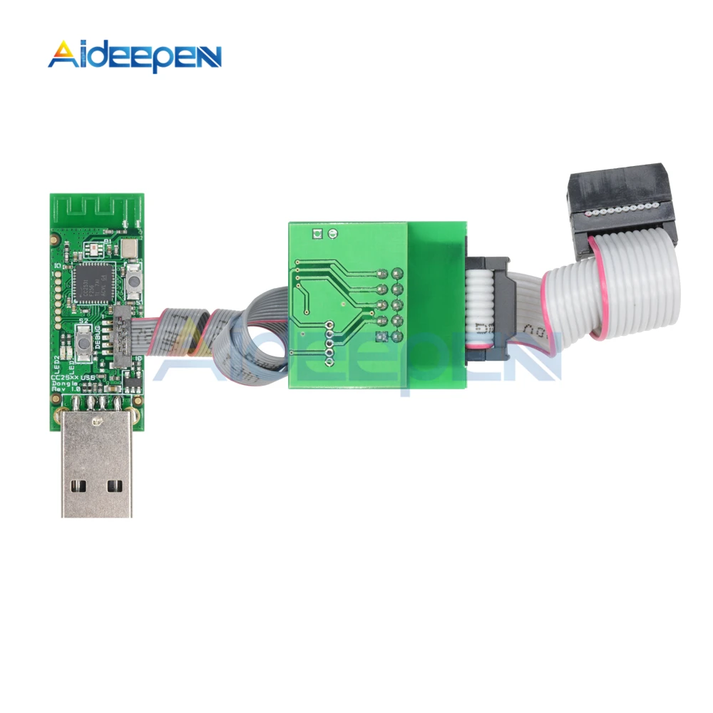 Беспроводная плата Zigbee Sniffer CC2531 CC2540 Bluetooth BLE 4 0 модуль захвата ключа USB