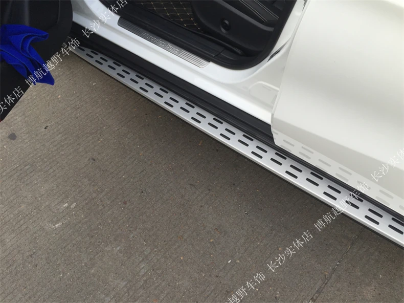 Новое поступление ходовой панели для KIA Niro боковые шаг бар педали, отличный алюминиевый сплав+ ABS