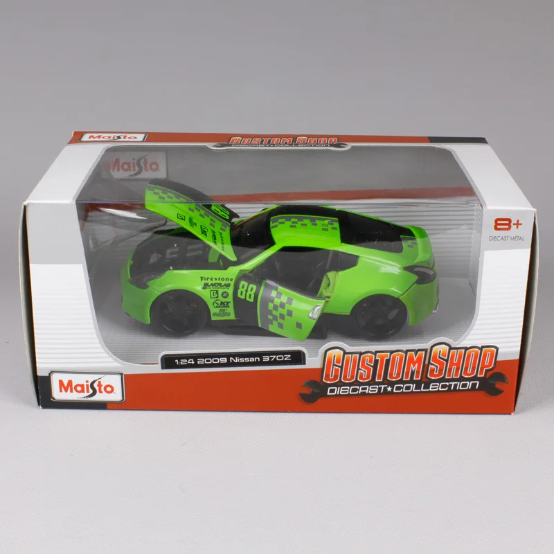 Maisto 1:24 Nissan 370Z GT R литья под давлением Модель игрушечных автомобилей Новый в