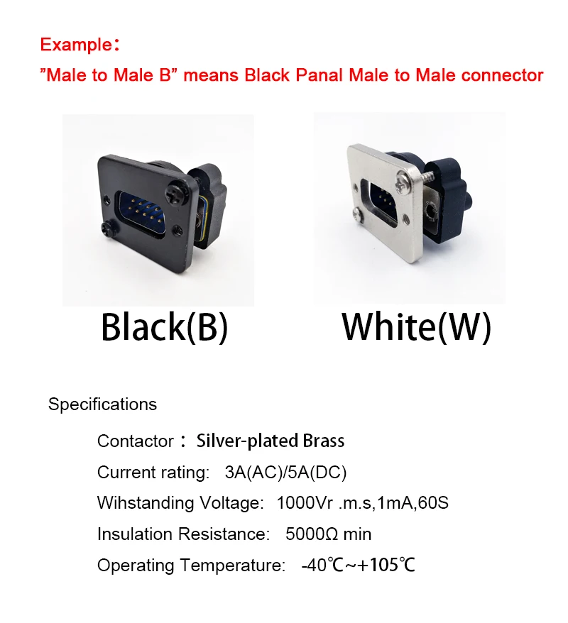 DB9 кабель для передачи данных разъем штепсельный разъем VGA Панель монтаж D Тип разъем 9pin порт Гнездо женский мужской адаптер DP9