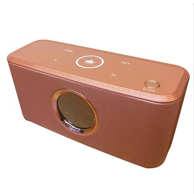 Gold KINGONE K108 Портативный Bluetooth Динамик Hand Free Bluetooth 4,2 Sound Bar Поддержка TF карты FM музыке стерео сабвуфер Super Bass - Цвет: Gold
