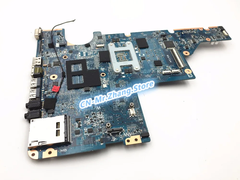 SHELI для HP G42 G62 CQ42 CQ62 Compaq серия материнская плата ноутбука 595184-001 DA0AX1MB6F0 HM55 PGA989 DDR3 |