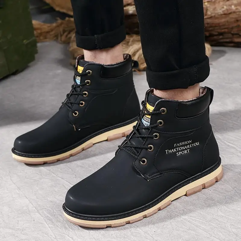 Новое поступление мужские ботинки YWEEN Высококачественная мужская кожаная обувь