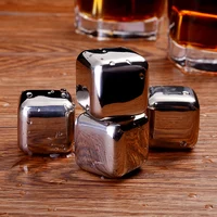 Drixon #304 Stainless Steel Whiskey Stone Ice Cube Stones Whisky Wine Beer Cooling Tool With Plastic Box