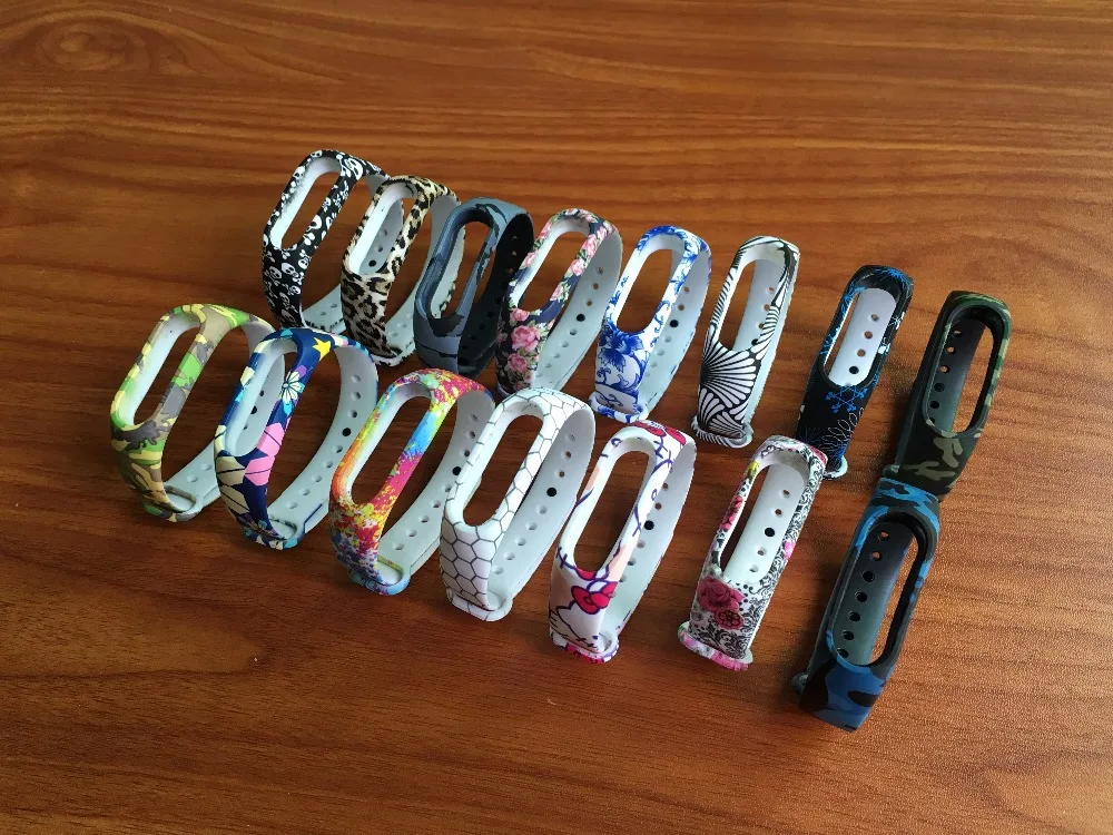Браслет Xiaomi Mi Band 2 силиконовый ремешок аксессуары для фитнес-трекеров замена