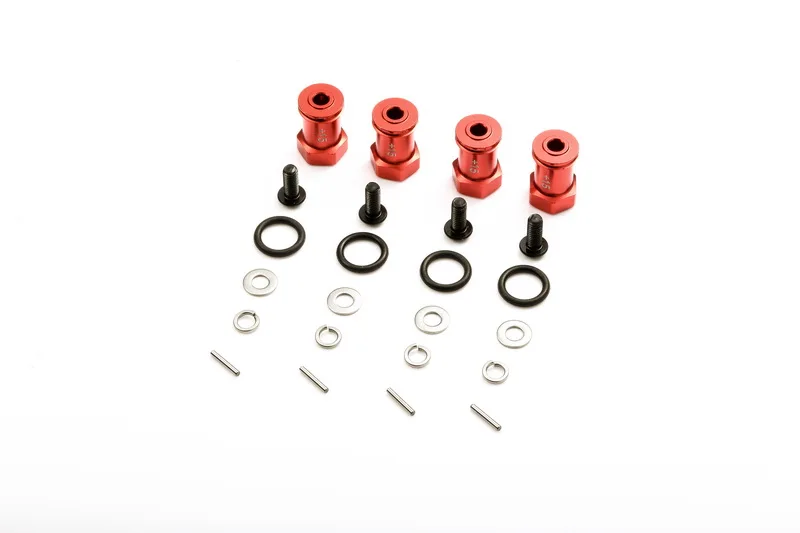LC RACING L6159 сплав шестигранные WINDENERS + 15 мм 4 шт. ЧПУ красный|cnc|cnc letterscnc cnc |