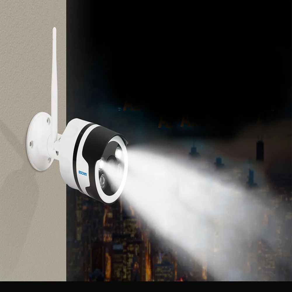 ESCAM QF508 HD 1080P WiFi приложение ночного видения двухсторонняя аудио ip камера