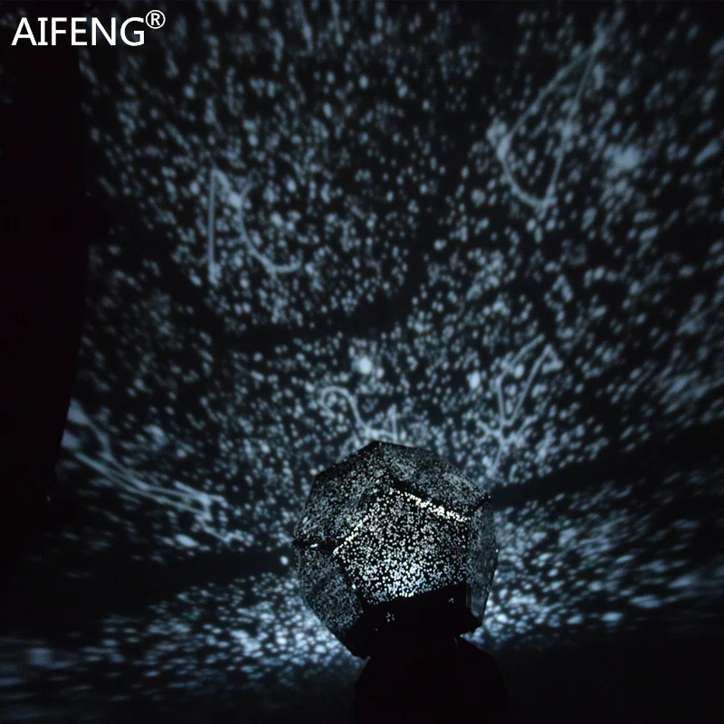

AIFENG Star Projector Lamp Celestial Star Astro Sky Cosmos Night Light Projector Lamp Starry Bedroom Romantic Home Decor Bedroom