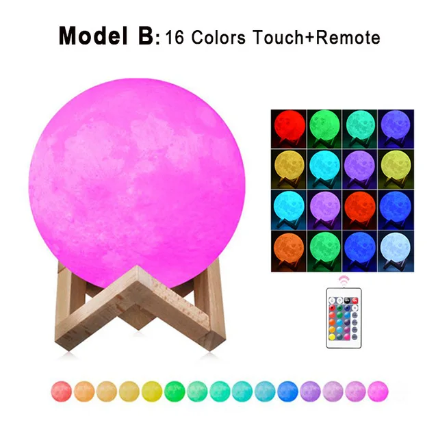 16 colors Дропшиппинг 3D домашний декор креативный подарок - Цвет: 16 colors