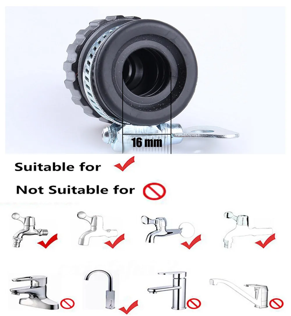 Faucet Aerator Stainless Steel Faucet Aerator Tool Adapter Mixer Kitchen Garden Hose Pipe Joiner Fitting L626