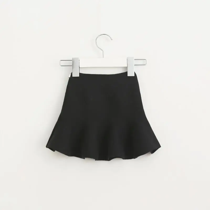 2018 весенне осенне зимние вязаные юбки пачки для малышей детская одежда юбка