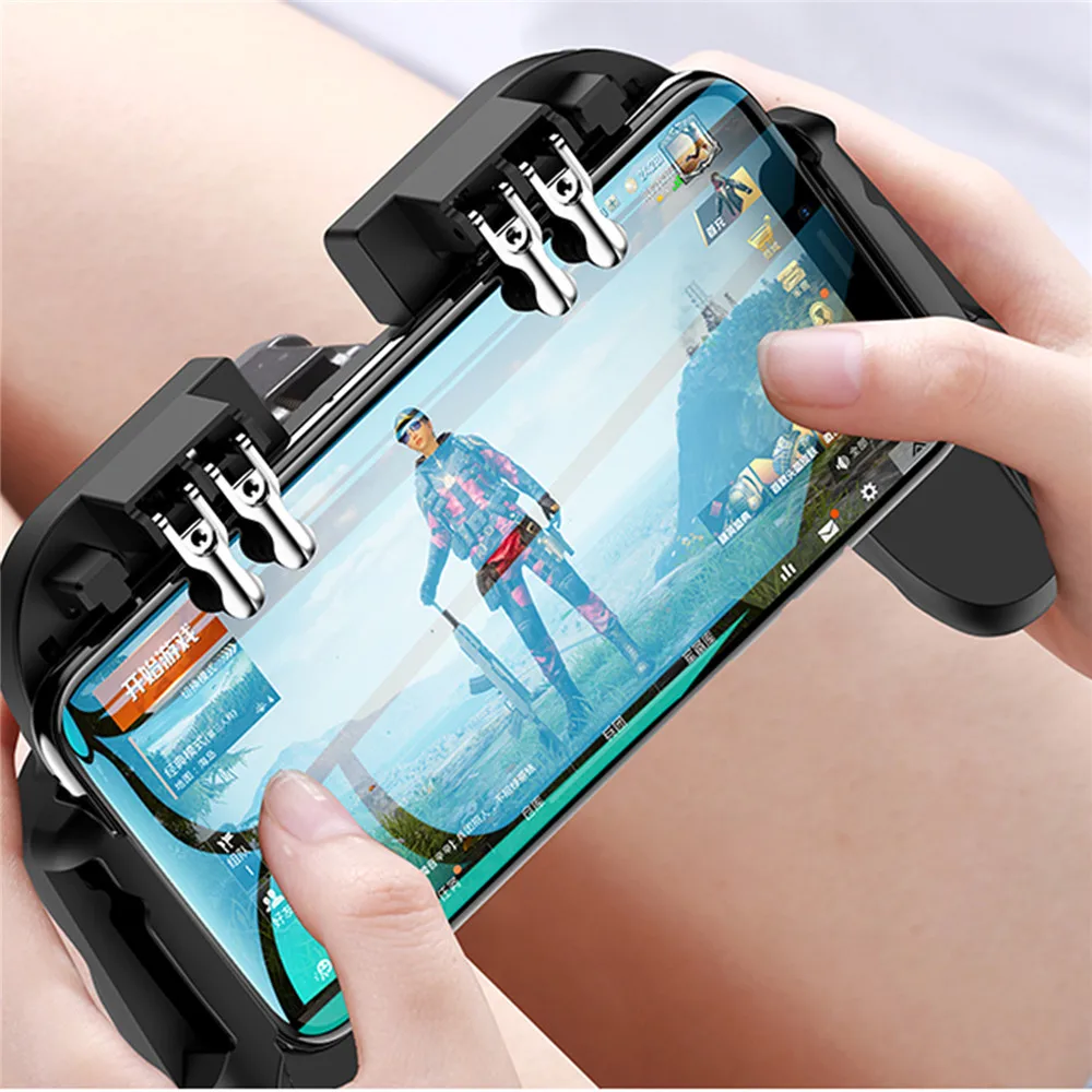 Мобильный контроллер PUBG геймпад с кулером охлаждающий вентилятор для iOS Android Samsung