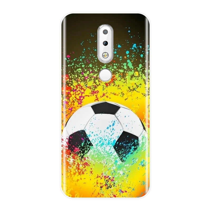 Силиконовый чехол для телефона Nokia 2 1 3 5 6 7 Plus мягкая задняя крышка 1|Бамперы| |