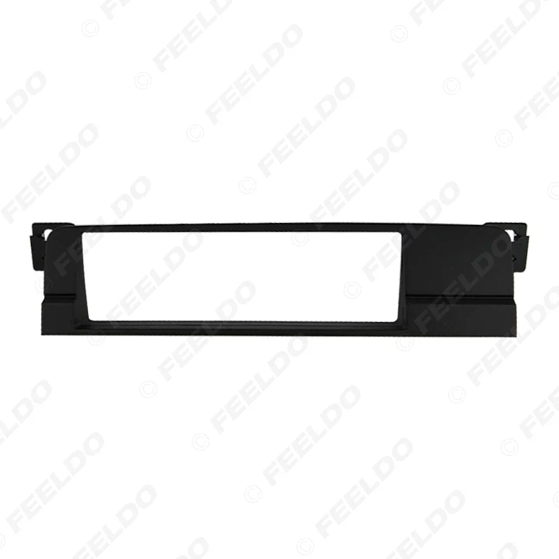 FEELDO Car One Din CD DVD стерео радио Панель Даш рамка фасции для BMW 3 серии (E46) 2003 2005
