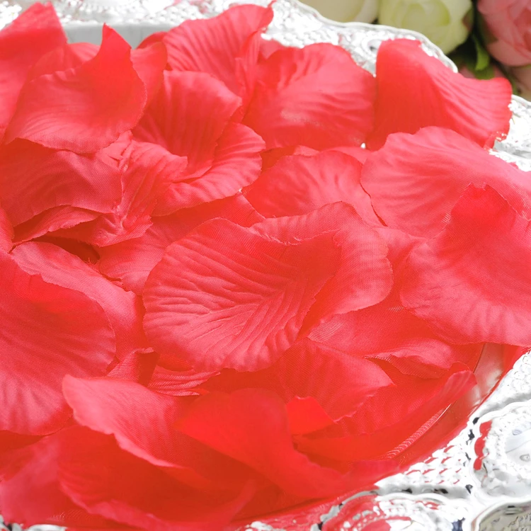 200 шт. имитация лепестков роз свадебная кровать высокого размера Sahua свадебные