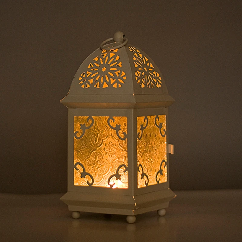 

European Style Candle Holder Wind Light Metal Iron Art Aromatherapy Candle Base Romantic Candlelight Dinner Night Light Decor