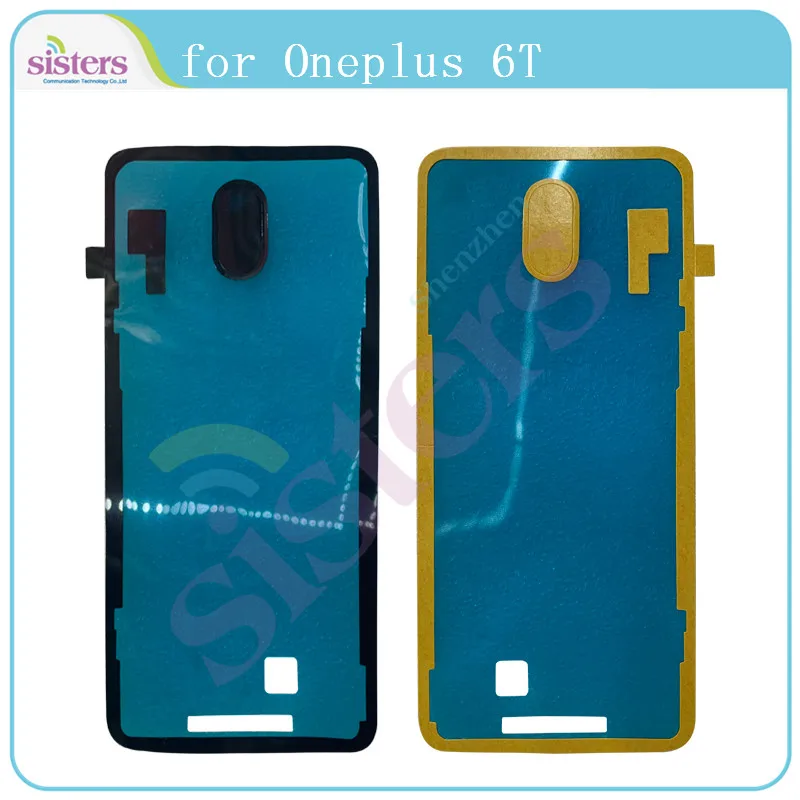 Для OnePlus 6 T Задняя крышка на клейкой основе для OnePlus 6 T наклейка 3M клейкая крышка батареи наклейка лента для OnePlus 6 Top