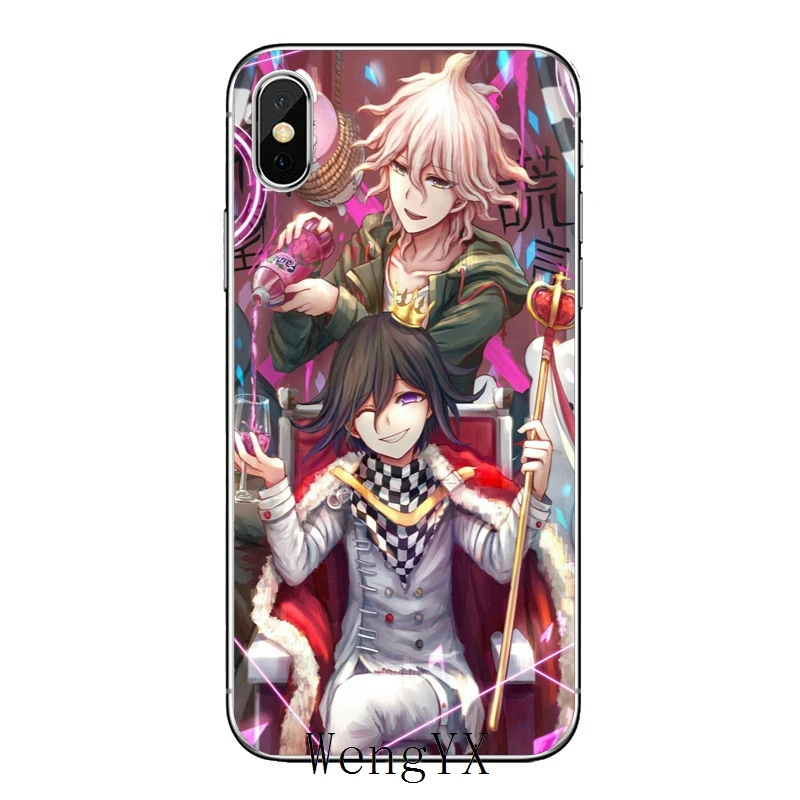 Ouma-Girl-A-03 Тонкий, из ТПУ, мягкий чехол для телефона Apple iPhone X XR XS Max 8 7 6s 6 plus SE 5S 5c 5 4S 4 Kokichi Ouma Girl Аниме - Цвет: Ouma-Girl-A-03