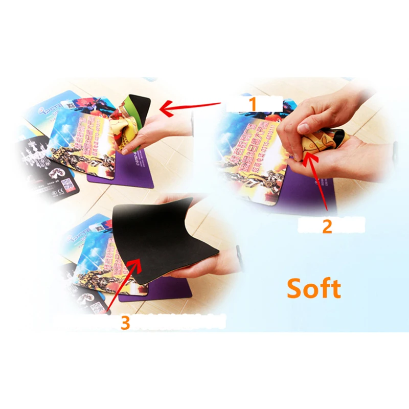 Коврик для мыши на заказ печать рекламного логотипа компании офисный компьютер