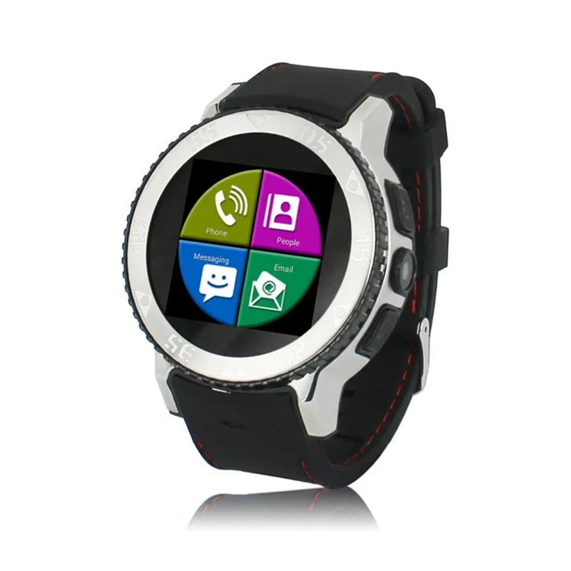 2 color new S7 Smart Watch Clock Support Sim Card Bluetooth Wifi GPS Compass pedometer QQ wexin Facebook Twitter Skype download |