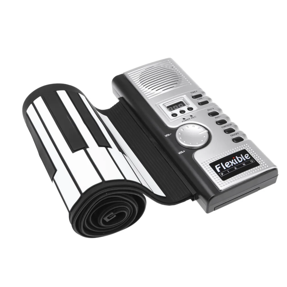 

Portable 61 Keys Roll-Up Piano USB MIDI Keyboard MIDI Conctroller Hand Electronic Piano