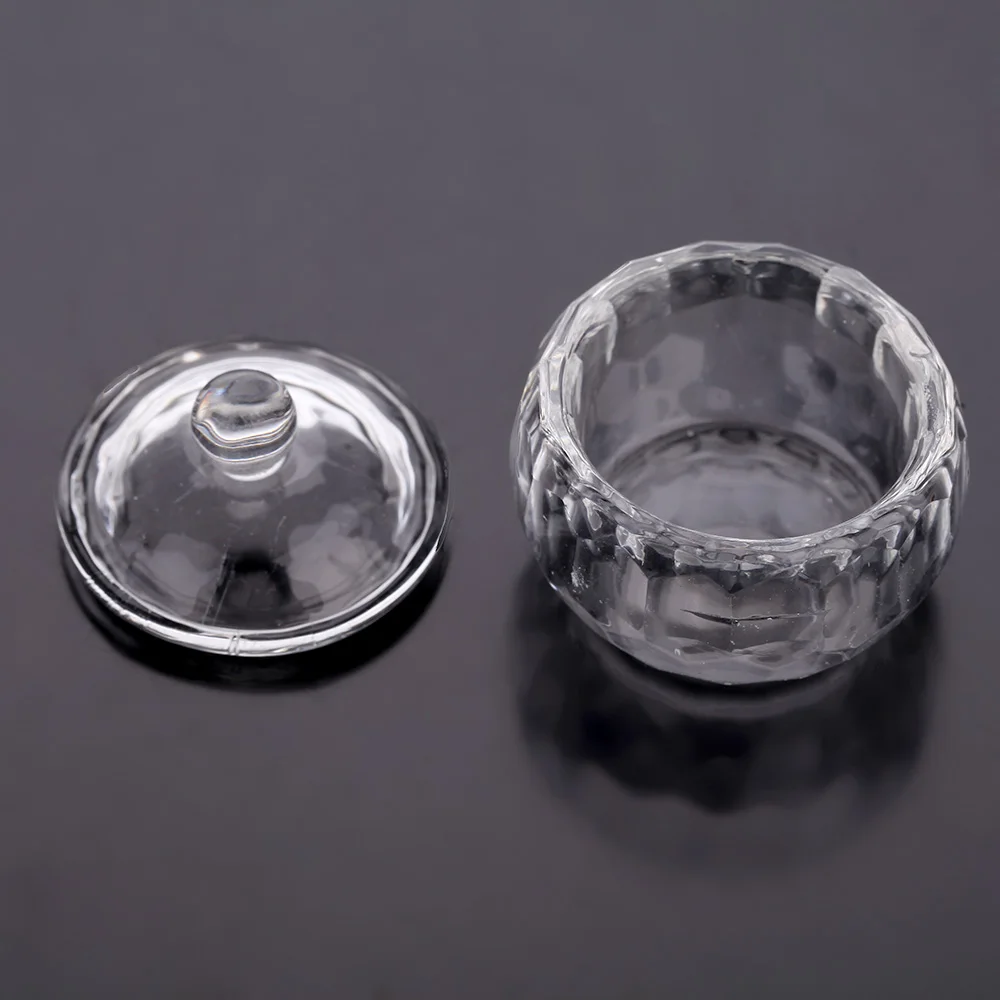 Хрустальное стекло новинка инструменты для дизайна ногтей акриловая посуда чаша
