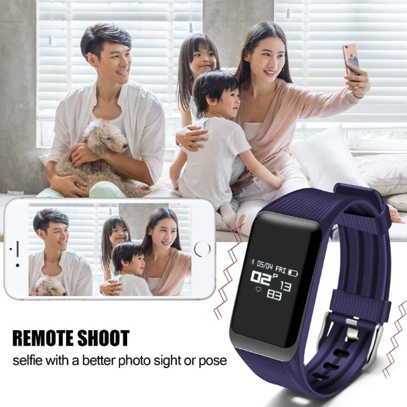 Wearpai K1Sport цифровые часы для женщин в режиме реального времени сердечного ритма