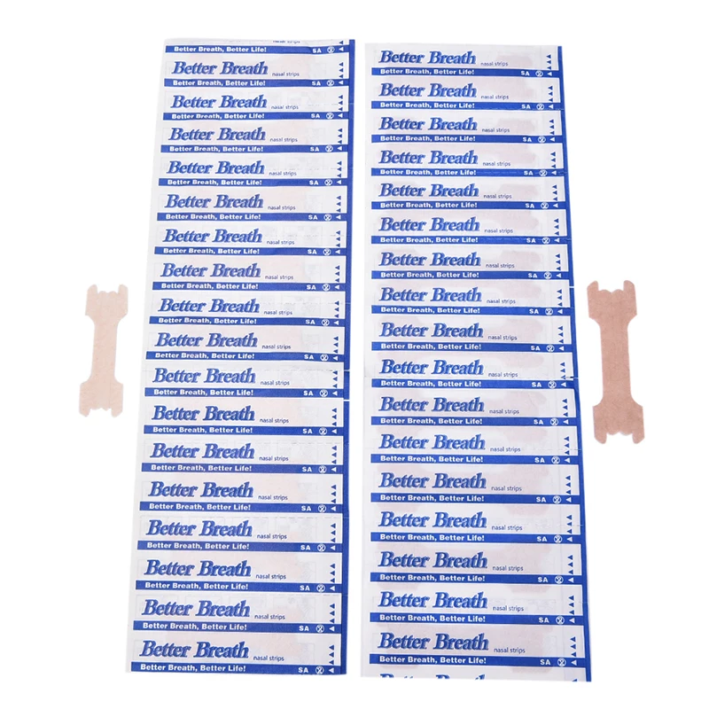 

10 Pcs/lot Sleeping Anti-snoring Nasal Strips Stop Snoring Easier Better Breathe Snore Stopper Strap S L Size