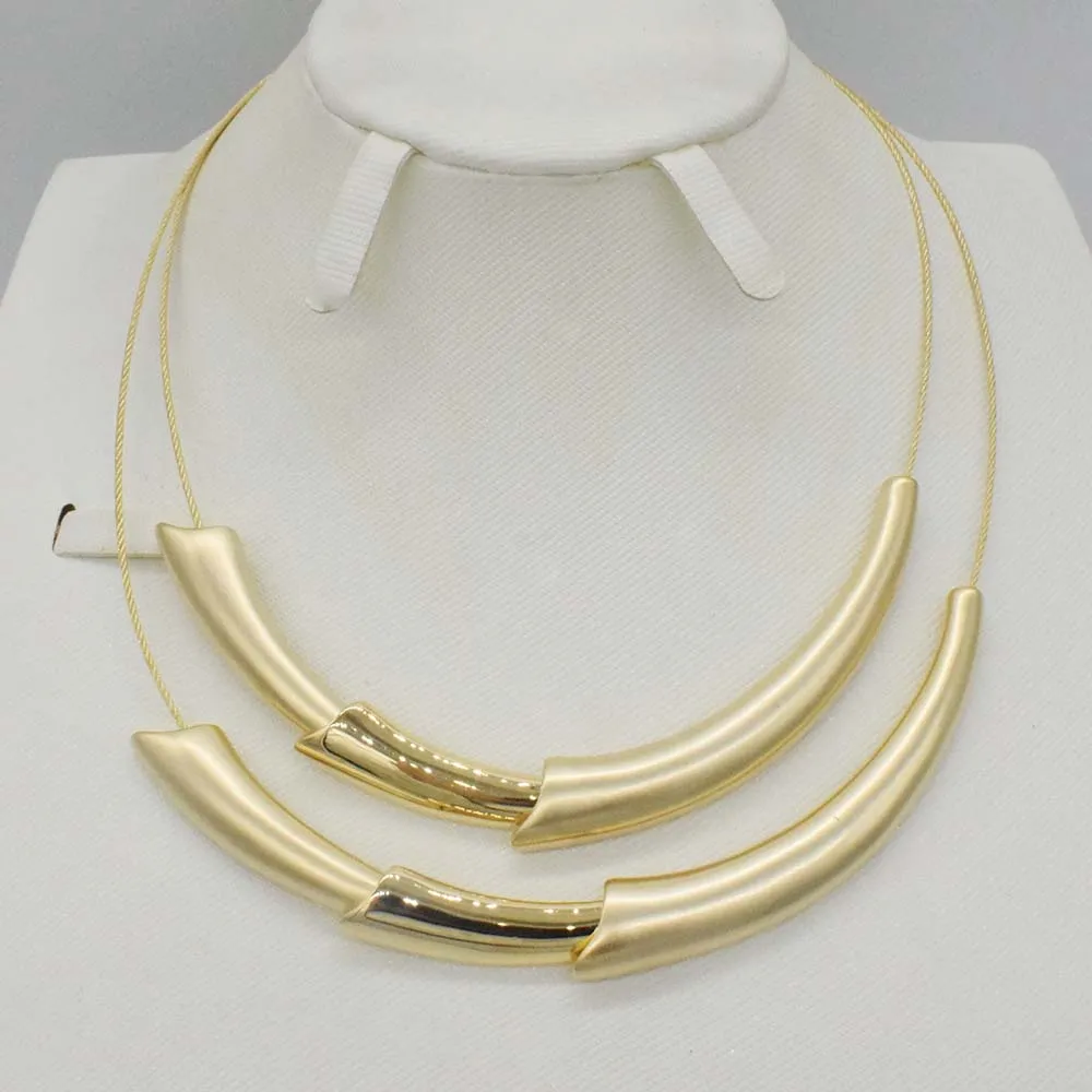 Набор ювелирных изделий из бисера золотого цвета в африканском стиле|parure bijoux|parure