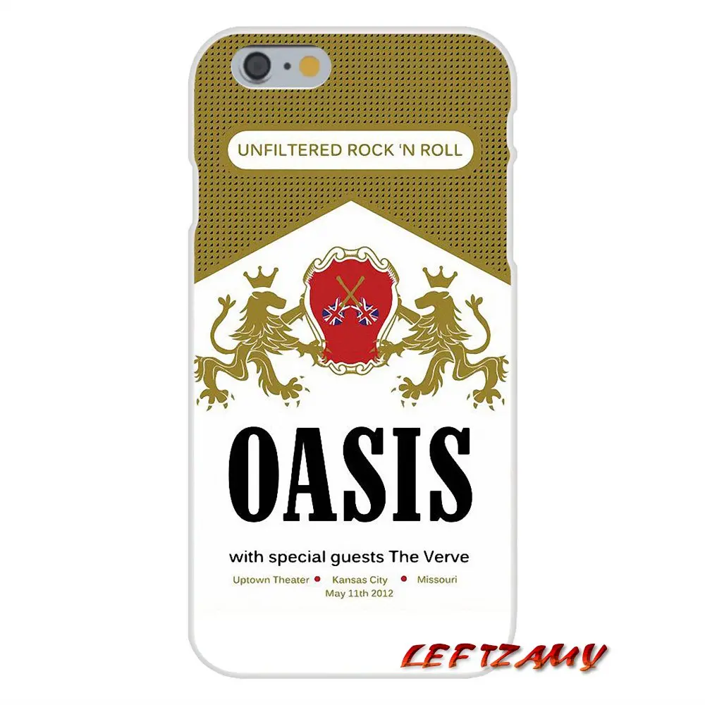 Группы Oasis Liam Noel Galagher для iPhone X XR XS MAX 4 4s 5 5S 5C SE 6 S 7 8 Plus Аксессуары чехлы