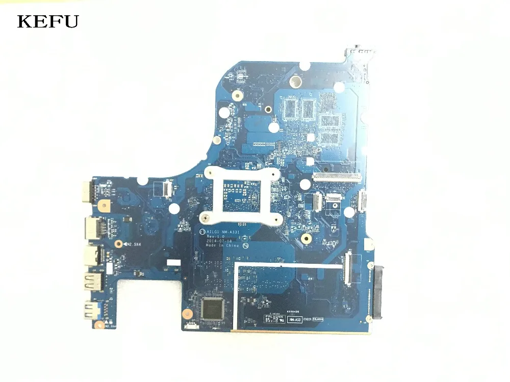 KEFU сток, товар, AILG1 NM-A331 материнская плата для LENOVO G70-80/G70-70 материнская плата для ноутбука, процессор CELERON