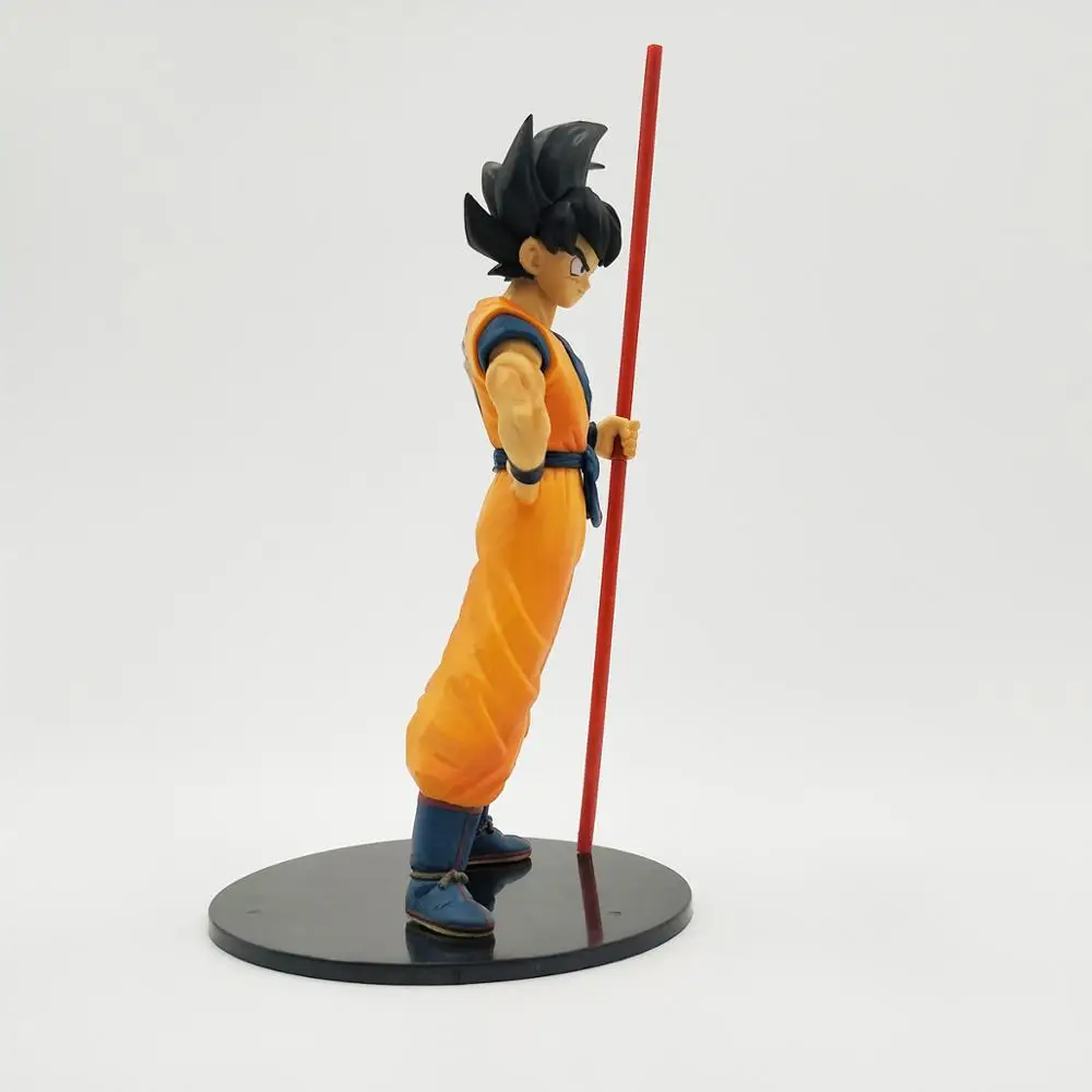 Новый Жемчуг дракона супер Broly Saiyan Son Gokou Goku волшебная палка статуя 20th фильм