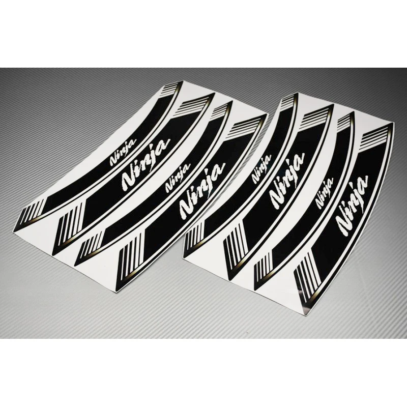 Для KAWASAKI NINJA 250 300 400 600 650 1000 все высокое качество мотоцикл край внешний обод полосы