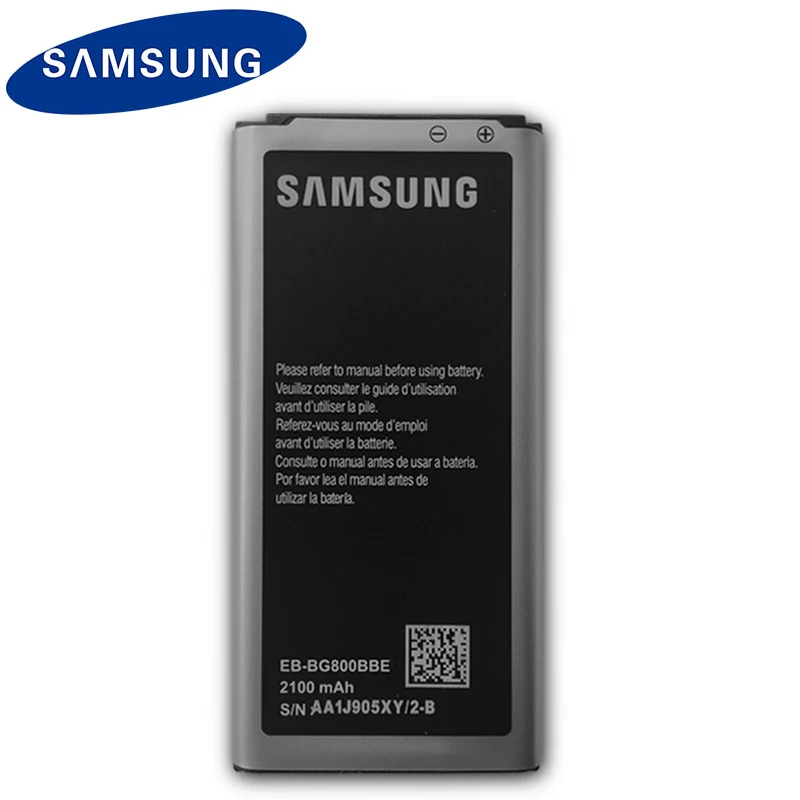 Оригинальный запасной аккумулятор Samsung для телефона телефон GALAXY S5 Mini G870a G870W 2100