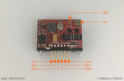 LT3042 LT3045-1 LT8608 низкий уровень шума RF аудио ЦАП АЦП линейный силовой модуль 10A