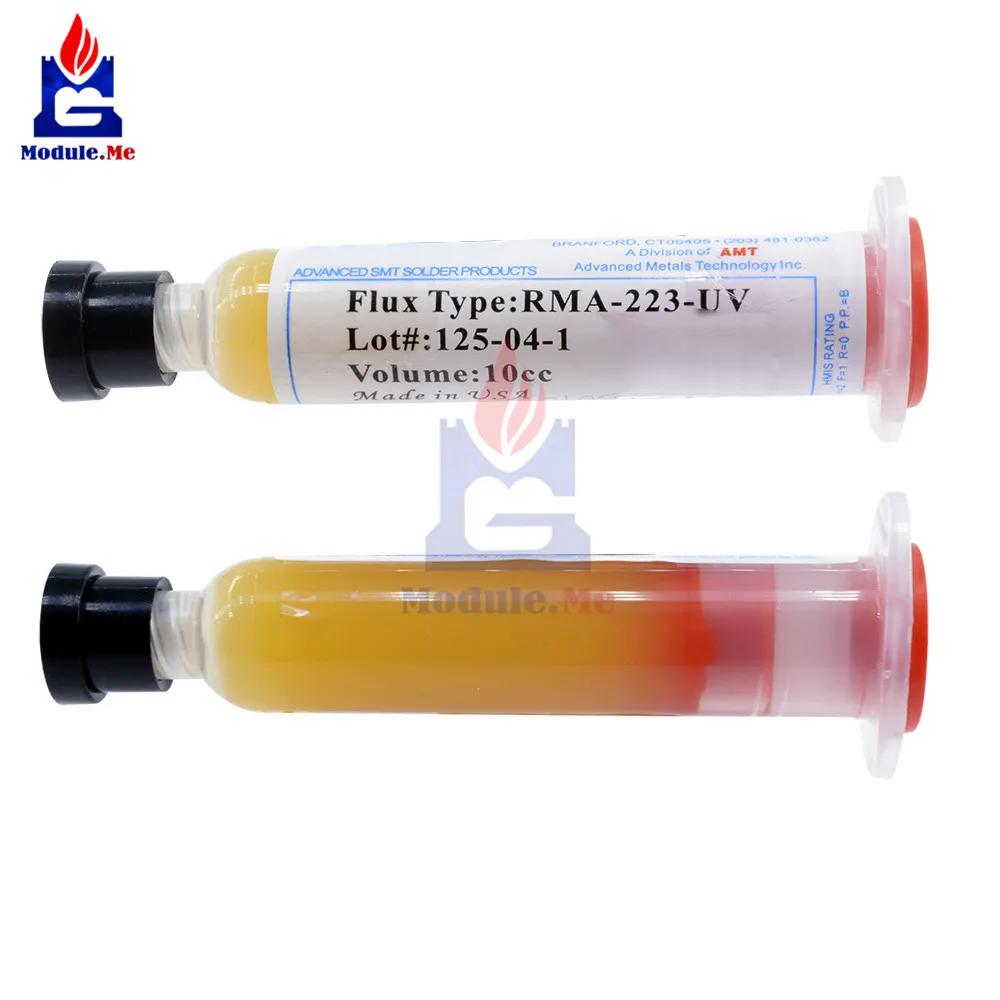 Горячая DIY паяльная паста 10cc флюсовая Смазка RMA223 RMA-223 для чипов компьютера телефона светодиодный BGA SMD PGA PCB инструмент для ремонта