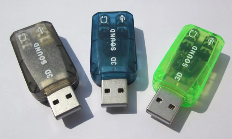 

800X USB to 3D Audio USB External Sound Card Adapter 5.1 Channel Sound Professional Microphone 3.5mm Interface De Audio